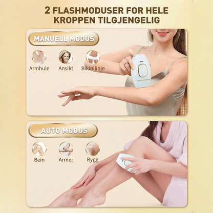 SilkX IPL Laser - Hår fjerningsapparat