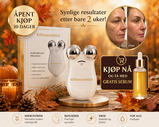 Trenger raskt ansiktsløft? Få med gratis - Ansiktsserum + Mist Sprayer                              "KDiamondSkin Luxylift ™"