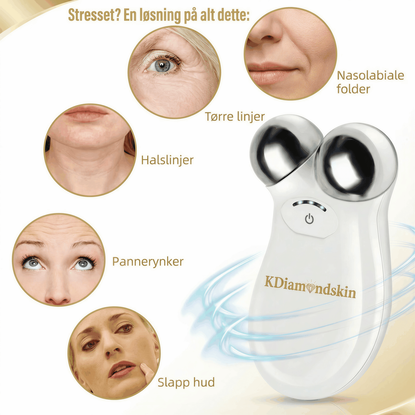 "KDiamondSkin Luxylift for selvpleie™ - KDiamondSkin