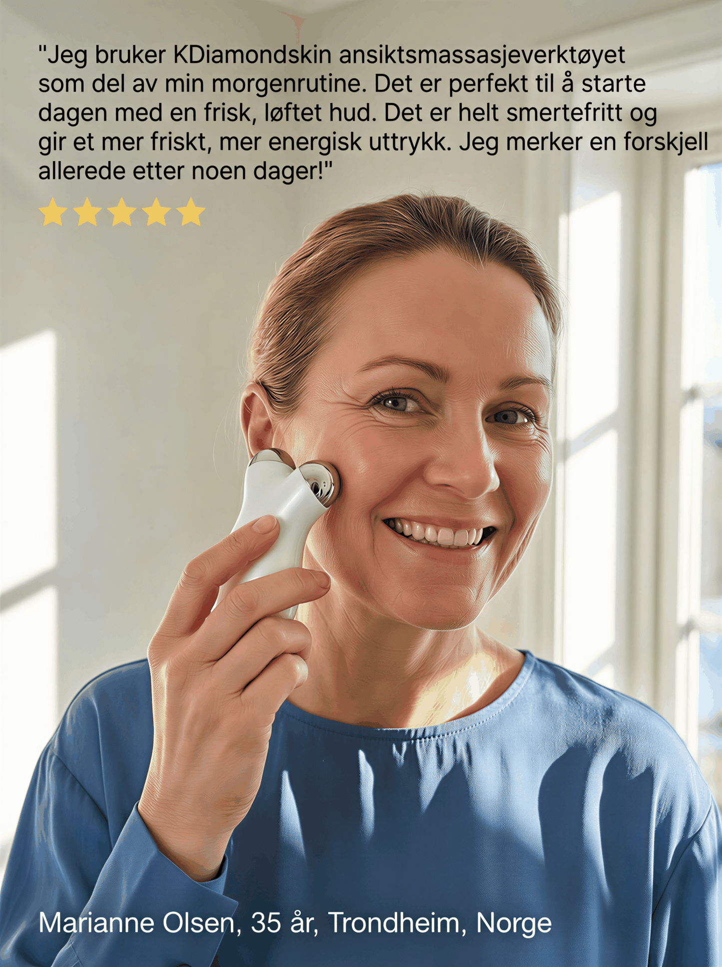 "KDiamondSkin Luxylift for selvpleie™ - KDiamondSkin