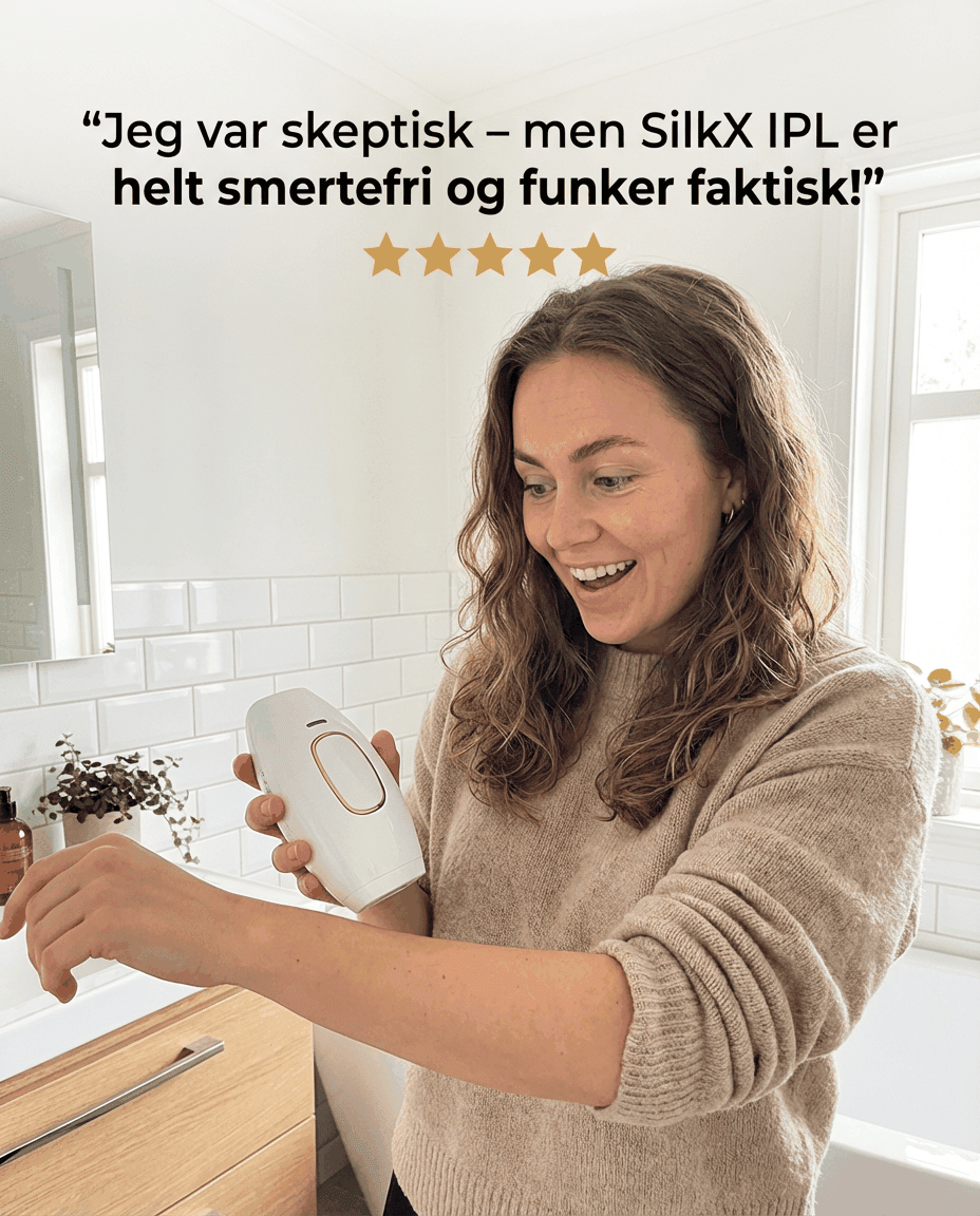 SilkX IPL Laser - Hår fjerningsapparat - KDiamondSkin
